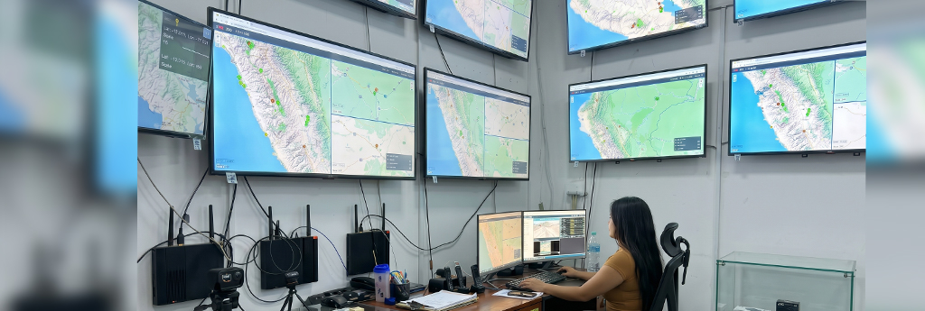 Aplicación monitoreo satelital Cuzco